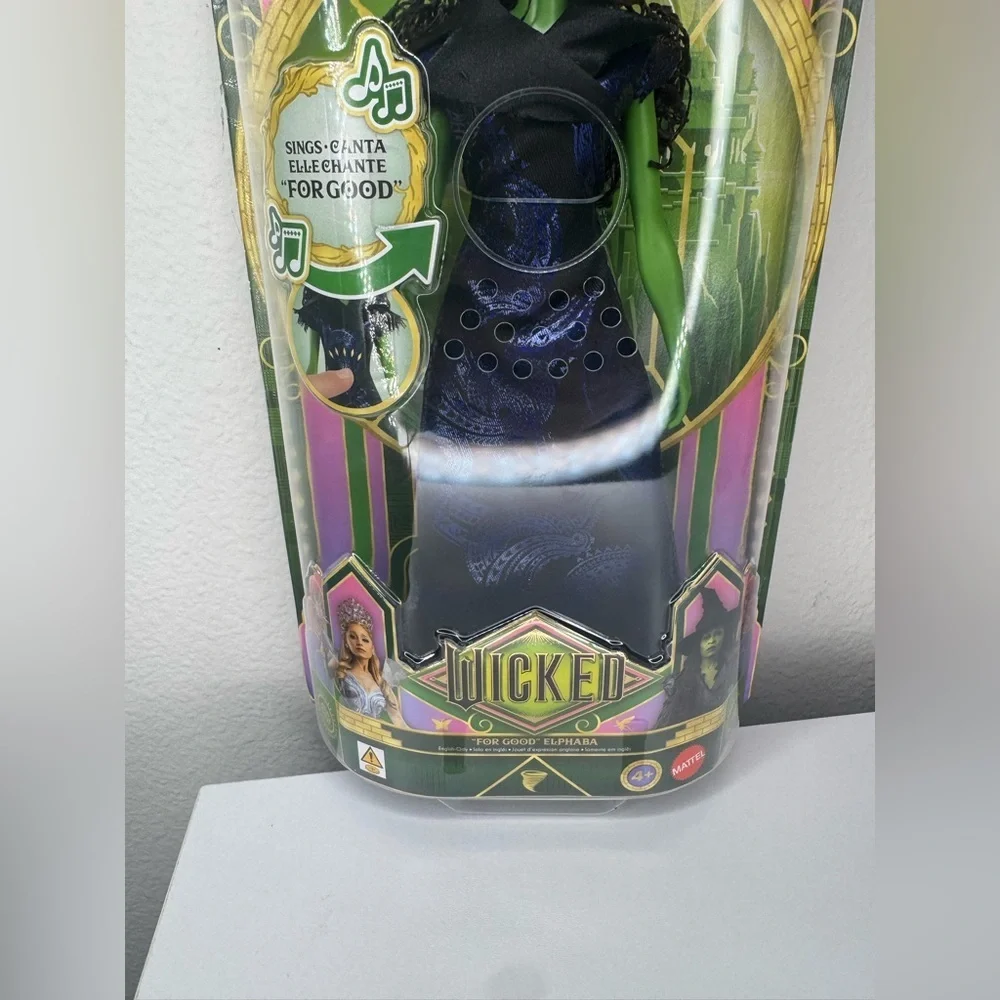 Wicked For Good Elphaba Thropp Singing Changed for Good Doll NWB In Hand